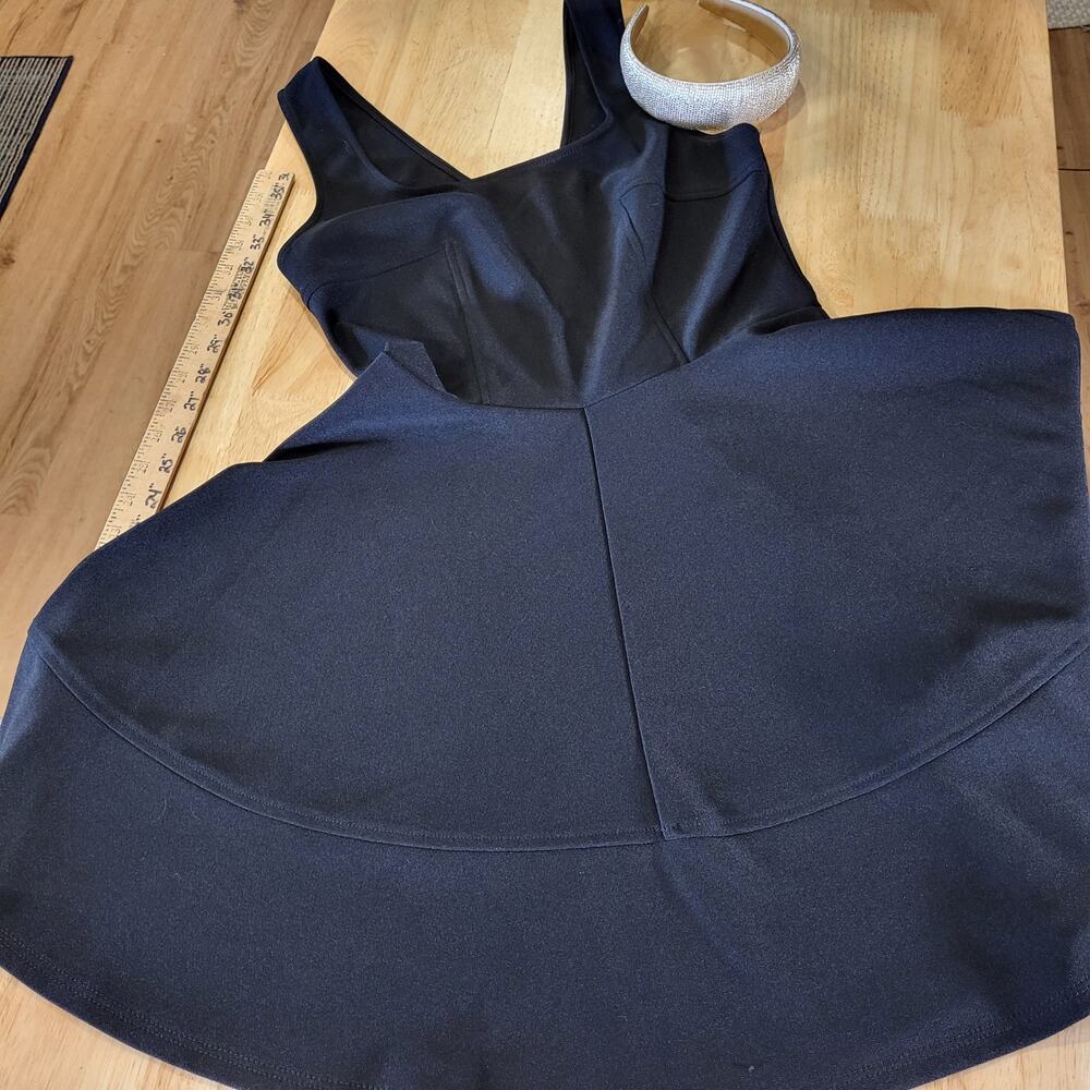 Lulu's Little Black Dress Sleeveless Skater Mini 26" Waist 30" Bust Zipper